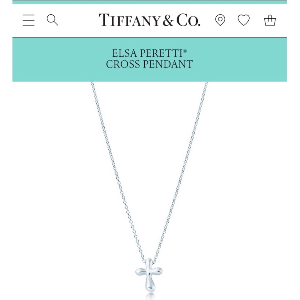 Tiffany & Co. Elsa Peretti® Cross Necklace